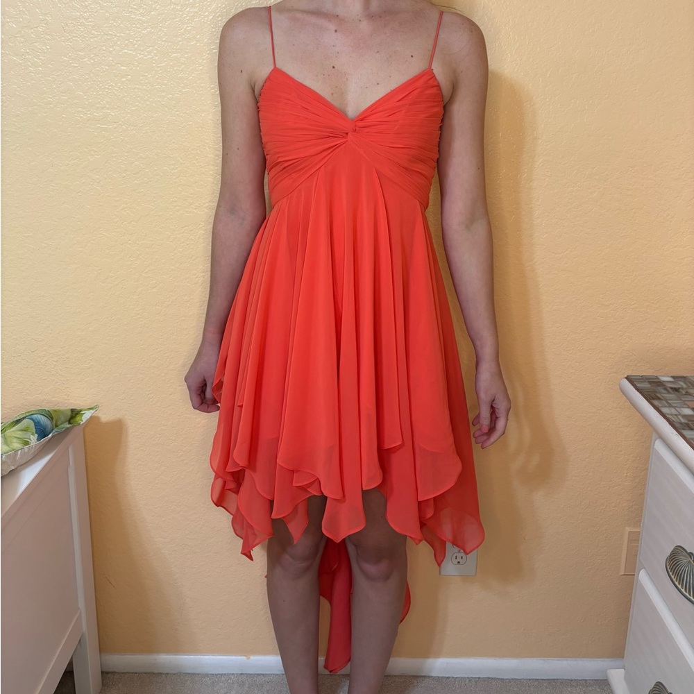 Ladies hanker chief dress. Small straps, very fun & springing.